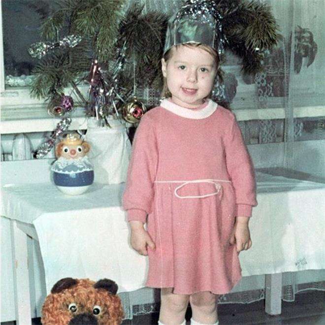 Юлия Савичева в детстве