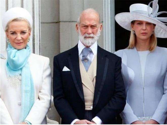 Принц Майкл Кентский с супругой и дочерью Габриэллой