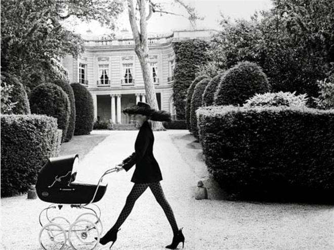 Наташа Поли с дочкой для Vogue Paris