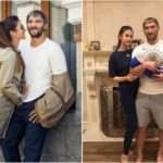 Татове щастя: дружина Олександра Овечкіна показала, як хокеїст грає із сином