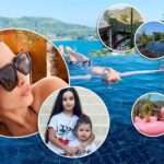 Фототчет: Ксенія Бородіна з чоловіком і дітьми полетіла в Таїланд