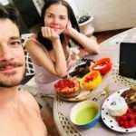 Не приховуючи особи: Єлизавета Боярська та Максим Матвєєв показали підрослого сина