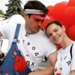 Старший син Єлизавети Боярської сфотографував маму з молодшим братом