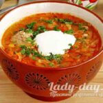 Щі з квашеної капусти, рецепт – ” ложку проковтнеш»