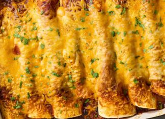 Затишні енчілади з чорної квасолі: улюблена страва на будні