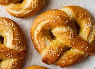 Pretzels macios caseiros: um guia passo a passo
