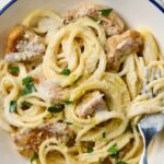 Вершкова Куряча Паста з Лимоном: Затишна Страва в Одній Сковороді