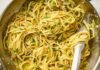 Капуста карбонару з кабачками